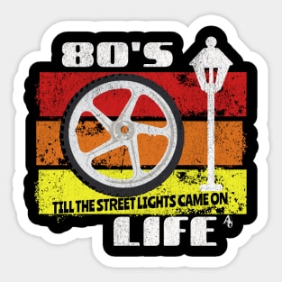 80's Life BMX Vintage Sticker